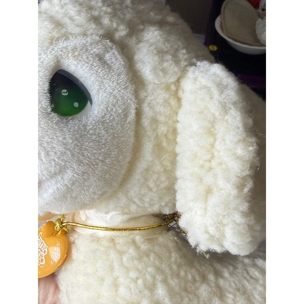 Vintage 1985 Applause Precious Moments Plush Lamb Sheep Heart Locket 4558